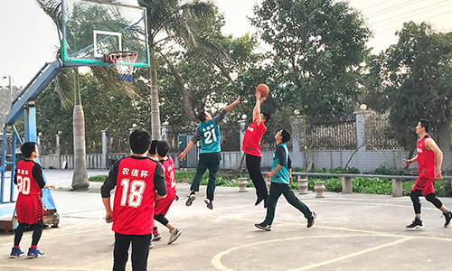 青出于“篮”，为新春加彩 ——350vip葡京新集团篮球队2020年终大战